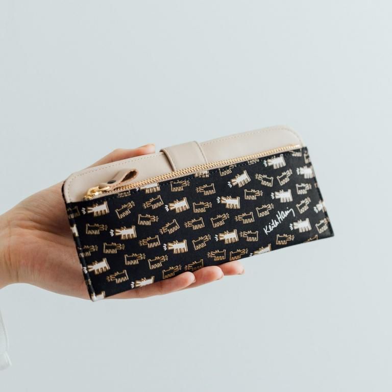束入L［Black／Keith Haring collection］：印傳屋公式