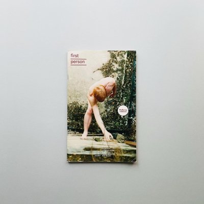 first person issue3 fall 2009<br>wolfgang Tillmans