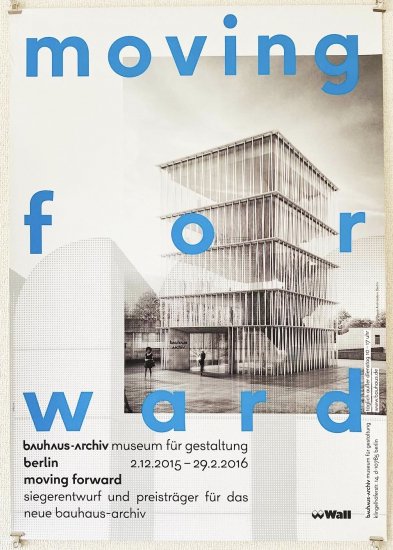 ドイツ建築『BAUHAUS バウハウス』デッサウ財団公式ポスター！y - 印刷物