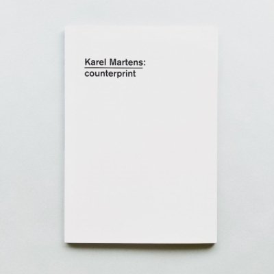 Karel Martens: Counterprint<br>롦 ޥƥ