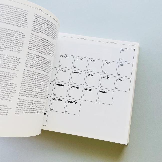 typographie typography エミール・ルーダー - BOOK AND SONS