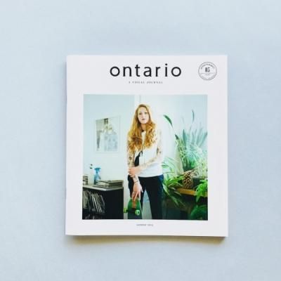 ontario No. 3<br>A VISUAL JOURNAL<br>2015 SUMMER