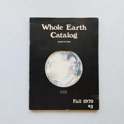 WHOLE  EARTH CATALOG Fall 1970<br>ۡ롦<br>Stewart Brand 