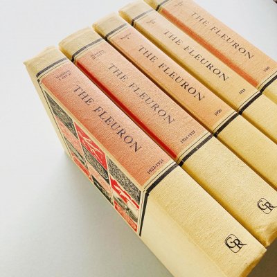 〈全5冊揃〉The Fleuron :<br>a journal of typography<br>フラーロン復刻版
