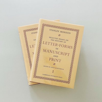 〈2set〉Selected Essays on the<br>History of Letter Forms<br>in Manuscript and Print