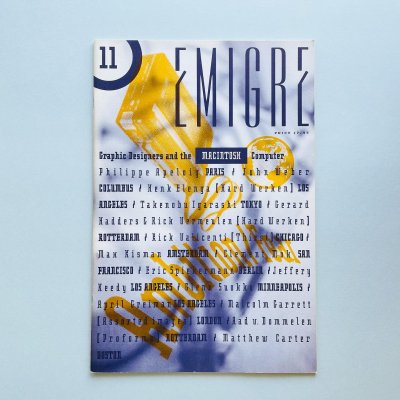 EMIGRE Magazine<br>issue #11<br>ߥ
