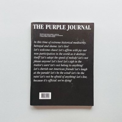 THE PURPLE JOURNAL No.3<br>Winter 05, 2005<br>鈴木親, アンリ・ロア, マルク・ダシー