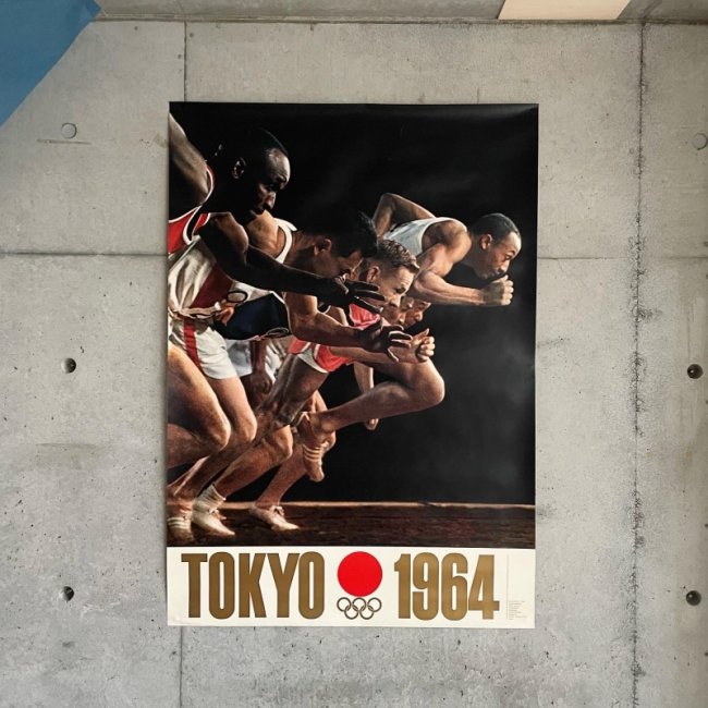 東京オリンピックポスター1964年 公式 第2号 陸上｜Olympic Games