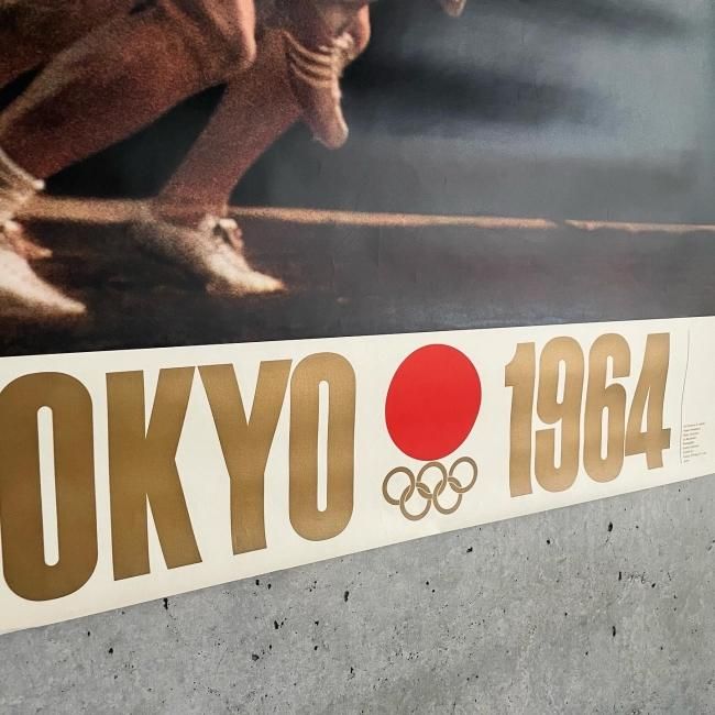 東京オリンピックポスター1964年 公式 第2号 陸上|Olympic 東京オリンピックポスター1964年 公式 第2号 陸上|Olympic