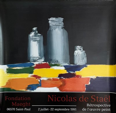 ˥顦ɡ  Ÿݥ<br>Nicolas de stael<br>Fondation Maeght 1991