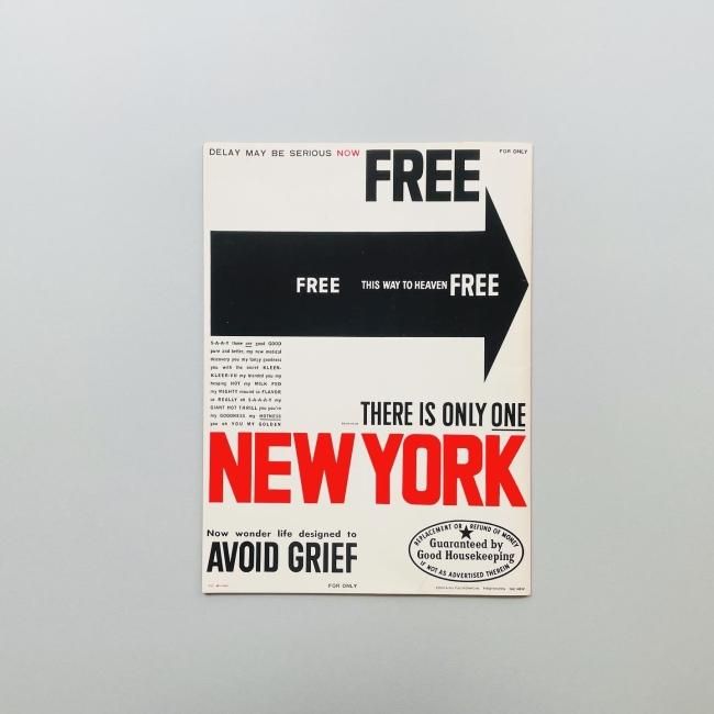 １１７３　ウィリアムクライン　NEWYORK William Klein: NEW YORK 1954.55 French Editionウィリアム