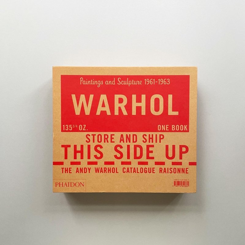 1961-1963　Vol.　Paintings　Raisonne　Warhol　1:　Sculpture　Andy　and　Catalogue　The　アンディ・ウォーホル