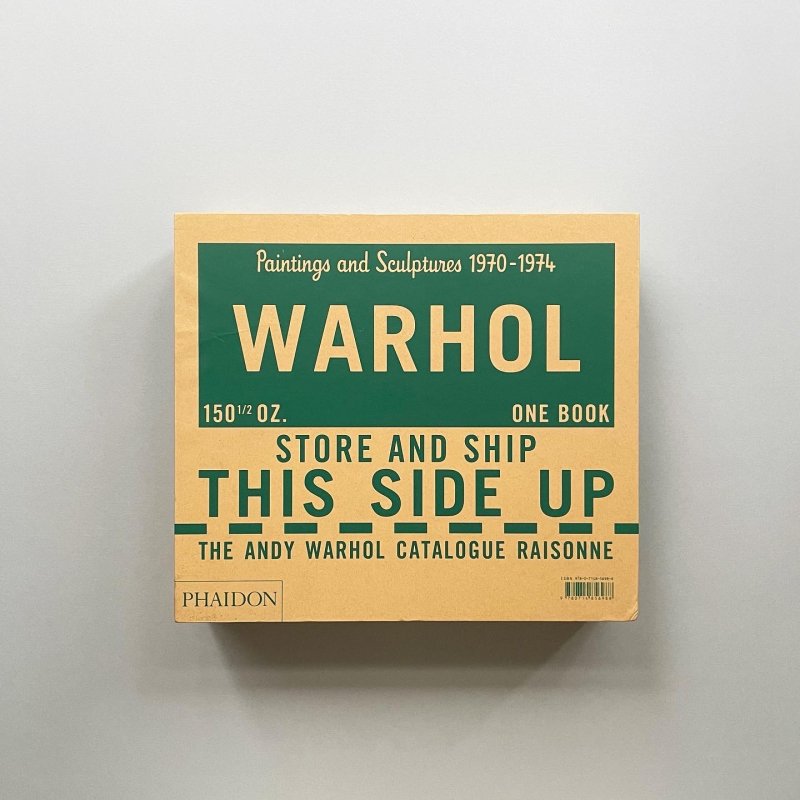 当店限定販売】 The Andy 3ウォーホル Raisonn Catalogue Warhol 