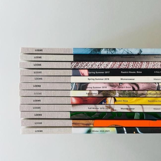 LOEWE Publication ロエベ ルックブック カタログ 12冊セット