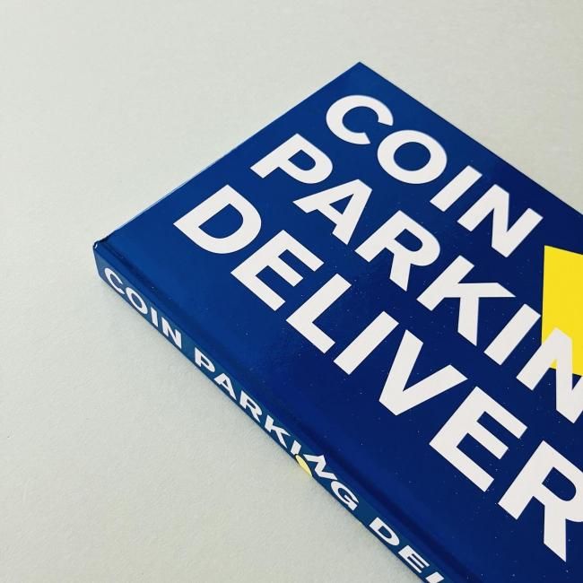 COIN PARKING DELIVERYコインパーキングデリバリー 限定ブルー