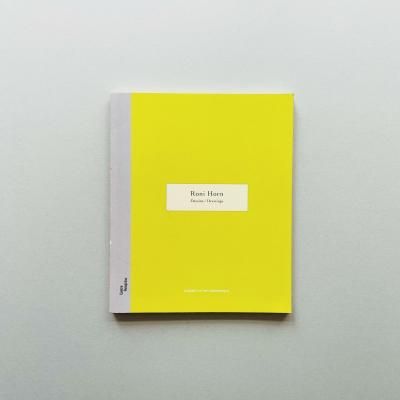 Roni Horn<br>Dessins/Drawings<br>ˡۡ