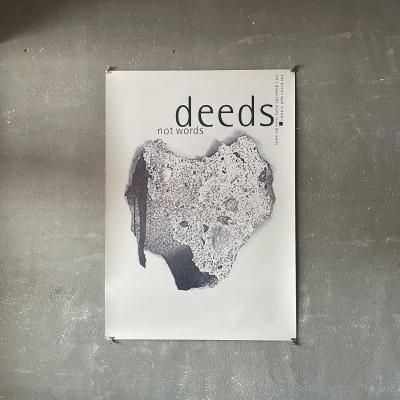 POSTERDeeds. Not words<br>Helmut Schmid<br>إࡼȡߥå
