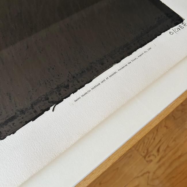 岡部昌生 Masao Okabe 30 frottage Days at Sagacho. stroke-on