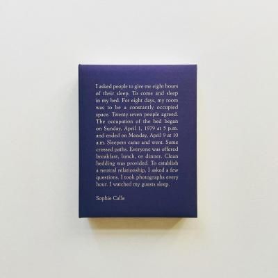 THE SLEEPERS | Sophie Calle<br>ե 