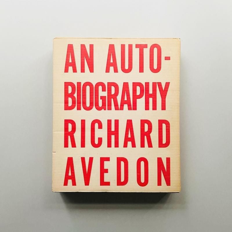 リチャード・アベドン RICHARD AVEDON AUTO-BIOGRAPHY 古書古本 Totodo：Richard Avedon: An Autobiography