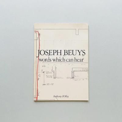 Words Which Can Hear<br>Joseph Beuys<br>衼աܥ