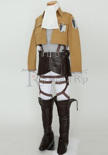 進撃の巨人 コスプレ 衣装】リヴァイ 兵長 立体起動装置 cosplay