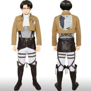 進撃の巨人 調査兵団 リヴァイ コスチュームセットver-L