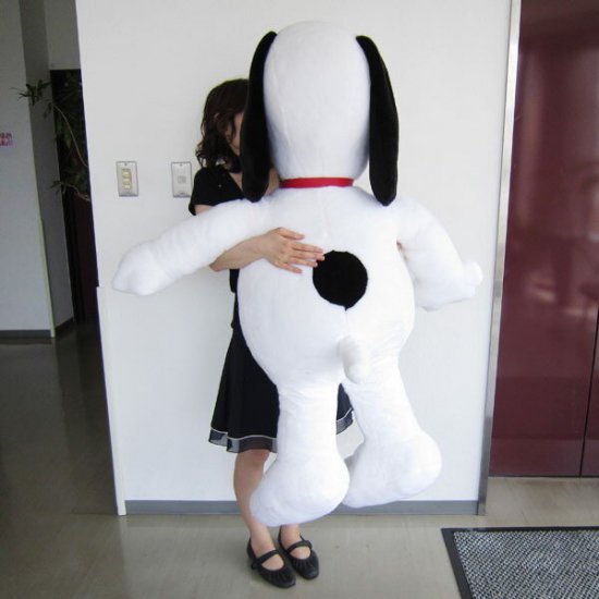 ぬいぐるみ 特大 スヌーピー スタンダード 5l Snoopy ヌイグルミ キャラクターショップ Perfect World Tokyo
