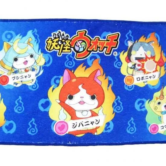 マイクロファイバー マフラータオル (フェイスタオル) 集合 妖怪
