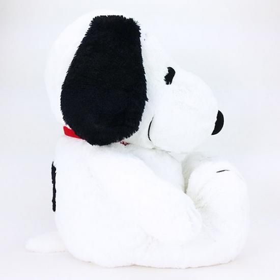 スヌーピー ぬいぐるみ L ブラック ハグハグ