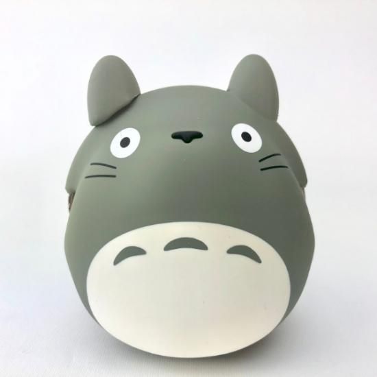 ジブリ トトロ シリコン がま口 財布 コインケース グレー グッズ キャラクターショップ Perfect World Tokyo ジブリ トトロ シリコン がま口 財布 コインケース グレー グッズ キャラクターショップ Perfect World Tokyo
