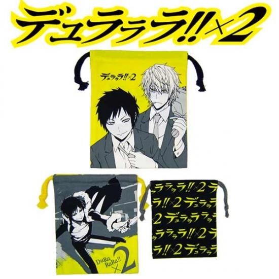 デュラララ！！×2 (折原臨也＆平和島静雄) 巾着3点セット 小物