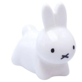 店内セール開催中!10％オフ対象商品! うさぎ 箸置き (はしおき) S ホワイト ブルーナ ミッフィー