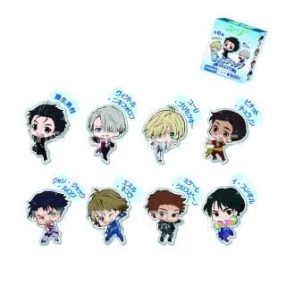 ユーリ!!on Ice きゃらクリップコレクショントレーディング仕様 8種コンプリートBOX（ORYR） 原産国：日本