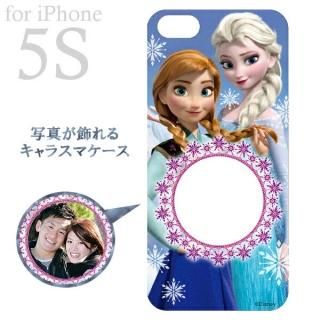 会員様限定80％OFF対象商品！アナと雪の女王 ディズニー iPhone5/5sケース 写真が飾れる スマホ 