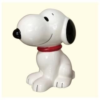 スヌーピー ピーナッツ お座り貯金箱 SNOOPY   