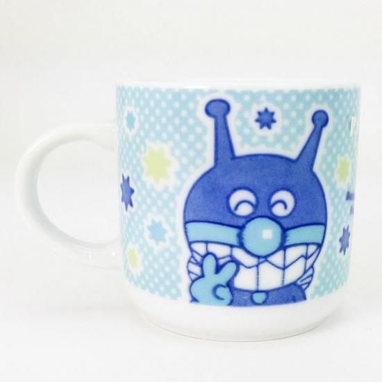 アップ ばいきんまん 染付マグ マグカップ キャラクター染付食器シリーズ アンパンマン キッチン用品 キャラクターショップ Perfect World Tokyo