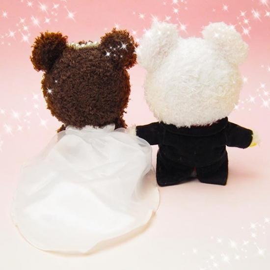 ウェディングセット (ぬいぐるみ) 洋装 ジャッキー デイビッド ウェディングセット (ぬいぐるみ) 洋装 ジャッキー デイビッド