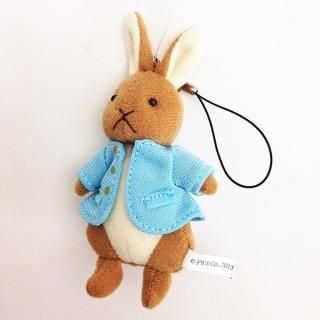 ピーターラビット ストラップマスコット 吉徳 グッズ