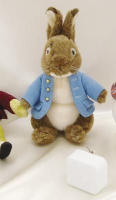 うさぎ　オルゴール　ぬいぐるみ　ピーターラビット ピーターラビット ぬいぐるみオルゴール 曲目：ブラームスの子守