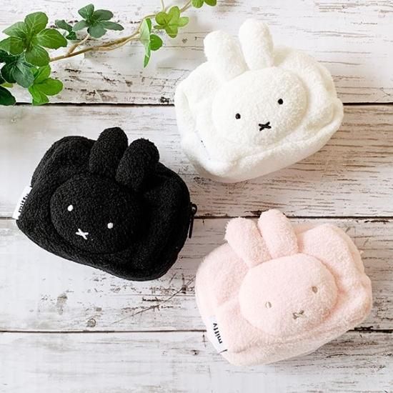 ミッフィー グッズ ブルーナ ミフィ もこもこ ポーチ ホワイト ミッフィー グッズ ブルーナ ミフィ もこもこ ポーチ ホワイト