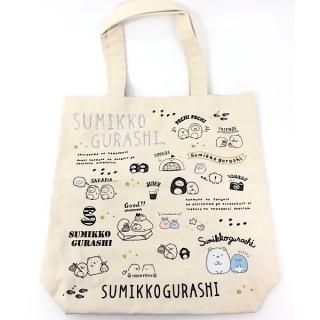 サンエックス すみっコぐらし トートバッグ バッグ アイボリー バッグ(MCD)
