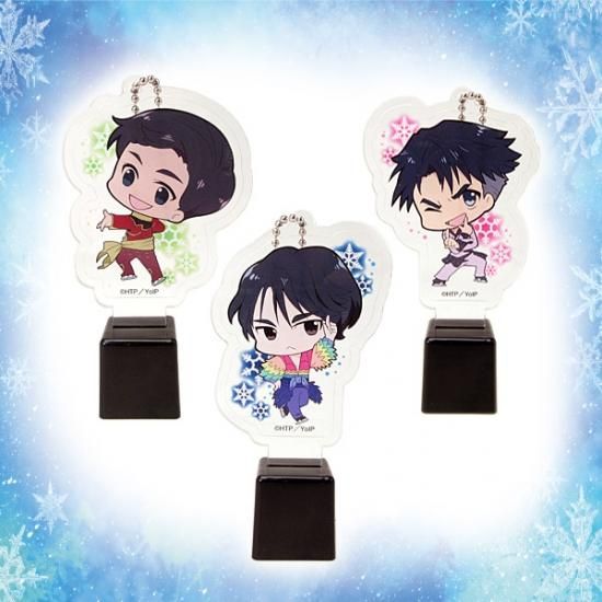 限定特典 勝生勇利&マッカチン アクリル on ICE!!! 「光る 限定特典 勝生勇利&マッカチン アクリル on ICE!!! 「光る