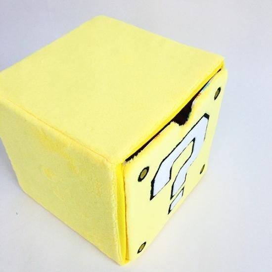 楽天市場】スーパーマリオ ぬいぐるみチェスト ハテナブロック