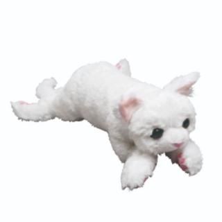 ねこ ぬいぐるみ ねこにゃん インテリア ホワイト グッズ(MCD)
