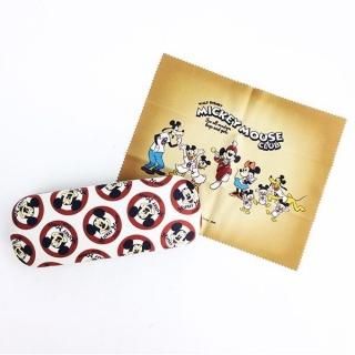ディズニー ミッキー メガネケース チラシ メガネ入れ グッズクロス付き