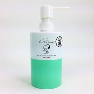 スヌーピー 泡ディスペンサー グリーン 日用品 バスグッズ SNOOPY 