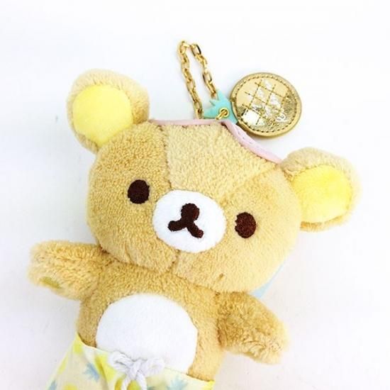 リラックマ リラックマ ぶらさげぬいぐるみ パイナップル キーホルダー