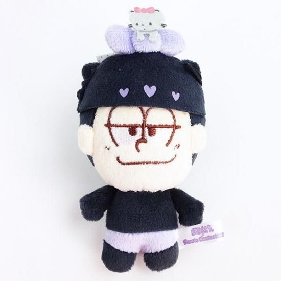 おそ松さん　キャラコミュ広場限定　一松　ぬいぐるみ 一番くじ おそ松さん～けも松さん☆パレード！～ E賞 一松