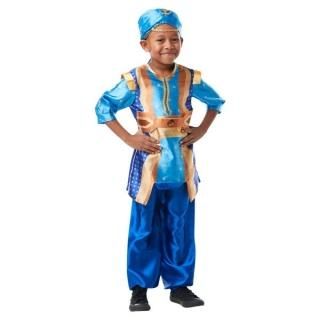 ディズニー コスチューム 子供 男の子 女の子用 Lサイズ ジーニー シャツ パンツ 実写版アラジン Child Genie(MCD)
